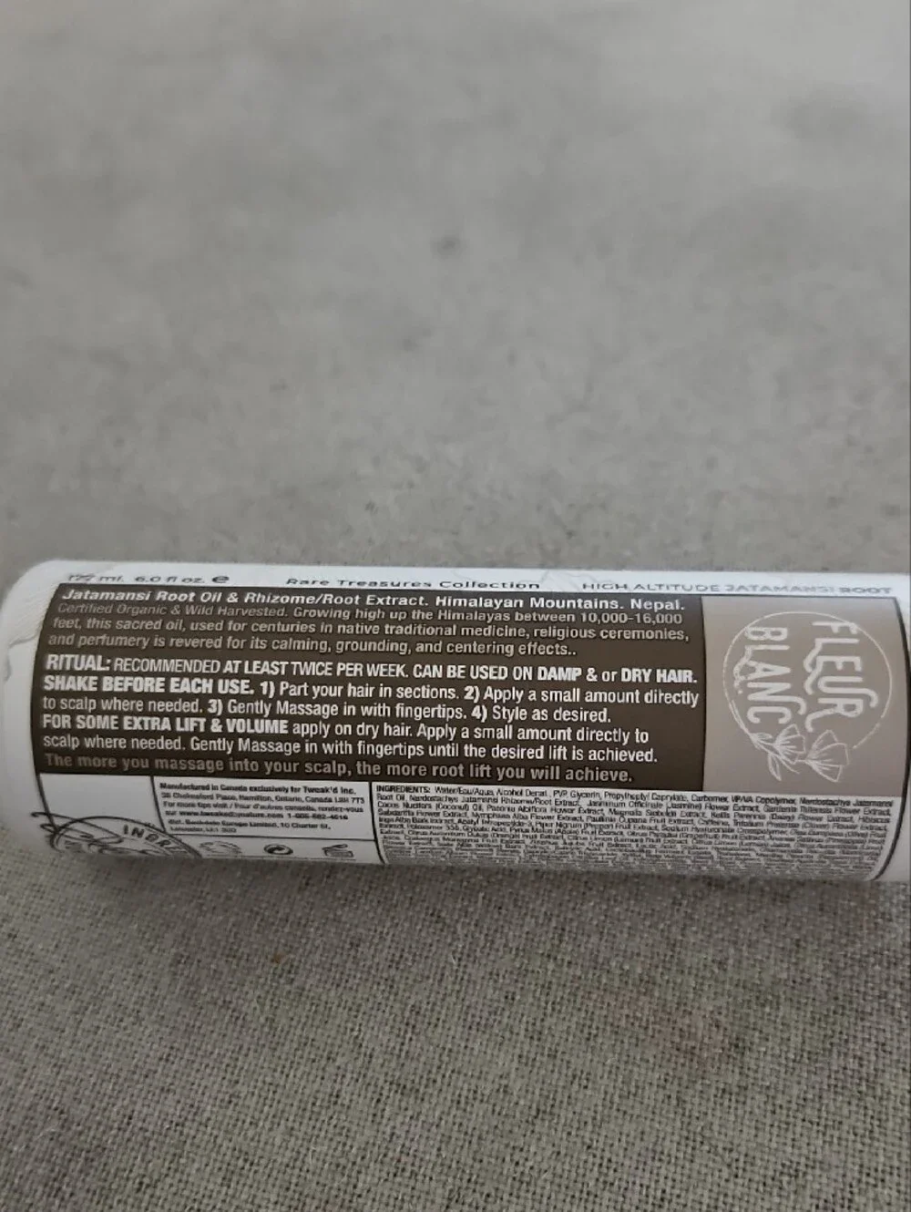 Tweak’D By Nature fleur blanc